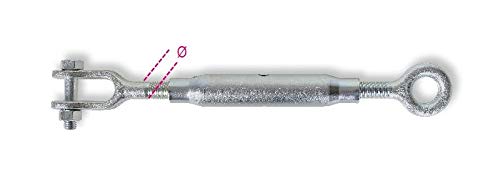 Redondo Y Horquilla 8010TZ M16-Tensores