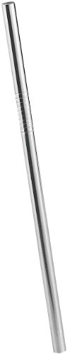 infactory Mehrweg Strohhalm: 4er-Set Cocktail-Trinkhalme aus Edelstahl (Mehrweg Trinkhalme) – Bild 2