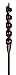 Made in The USA. Eagle Tool US EA56254 Flex Shank Installer Drill Bit, Auger Style, 9/16-Inch by 54-Inch, 3/16-Inch Shank