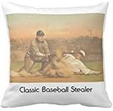 TOP Classic Baseball Pillow Cover 24x24