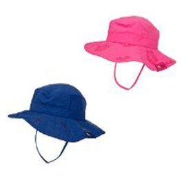 image for Sun Protection Zone Kids’ UPF 50+ Safari Sun Hat, Pink Flowers, Uv S