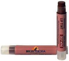 Beeswax Lip Tint - Moisturizing Lip Balm With A Subtle Hint Of Color - 2.55g (Deep Wine)