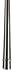 Travel Mug Replacement Straws- 2qty - Stainless Steel Drink for Hot & Cold Grande To-Go Drinking Tumbler Rambler Cups