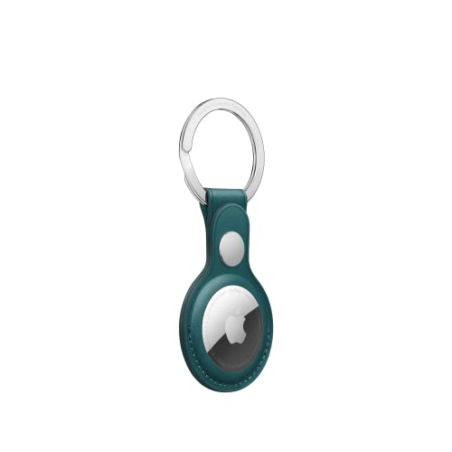 Apple AirTag Leather Key Ring Forest Green Pricepulse