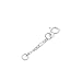 Sterling Silver Polished Children's Bracelet Extender Extension