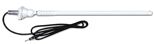 Dual Electronics MANT16W Durable Mast Long Range Marine Radio Antenna White