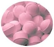 Bath Bubble & Beyond Rhubarb Custard Mini Bath Marbles 5x 10g Fizzers Bombs