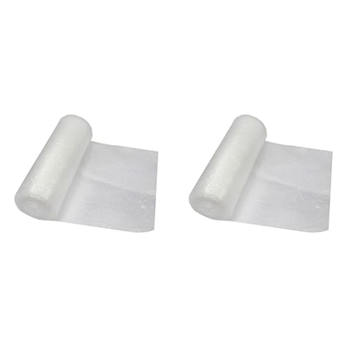 Globe Packaging 300mm x 25m Roll of Quality Bubble Wrap - Small Bubbles (Pack of 2)