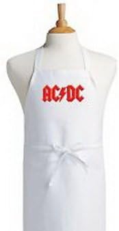 Blazers Proforms Costumes - Novelty Kitchen Aprons AC-DC Rock Band Cooking Apron Chef by CoolAprons