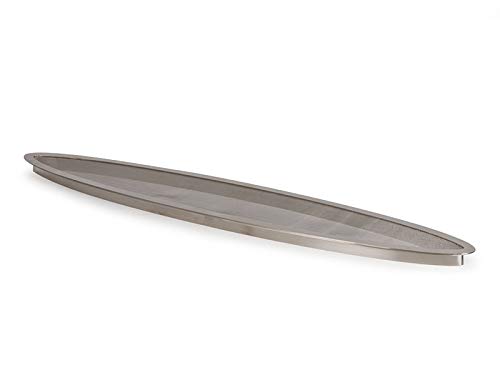 Atlantic Water Gardens Splash Ring for Formal Waterfall Spillways, 36-Inch Stainless Steel
