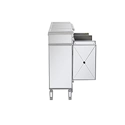 Powell Company Mirrored 4-Door 3-Drawer Console