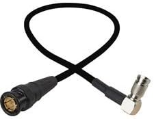 Laird Red One Video 3G SDI DIN RA 1.0/2.3 to BNC Adapter Cable - 1 Foot - Black-by-Laird