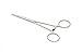 SE 6.25-Inch Stainless Steel Straight Forceps - Self-Locking, Serrated Tip for Precision Grip and Clamping - Perfect for Crafting, Fishing Tasks, Jewelry Making, and More! -660FS