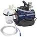 Heavy Duty Mucus Secretion Machine for Home Use Includes 800 cc Suction Canister, 6’ Suction Tube, 10” Suction Canister tubing, Hydrophobic Filter - Home Use Aspirator