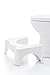 Squatty Potty The Original Bathroom Toilet Stool, 7 inch and 9 inch, White, (Pack of Two)