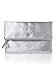Victoria's Secret Supermodel Case Bag Purse Foldover Silver Angel Clutch
