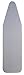 Household Essentials Replacement Cover and Pad for Standard Ironing Boards, Silicone, 40/15 inches, Silver Coated