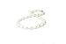 HinsonGayle AAA Handpicked 10-11mm White Baroque Freshwater Cultured Pearl Necklace (Silver)-18 in length