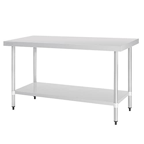 Vogue Table St/St - 1500x700x900mm 59x27 1/2x35 1/2