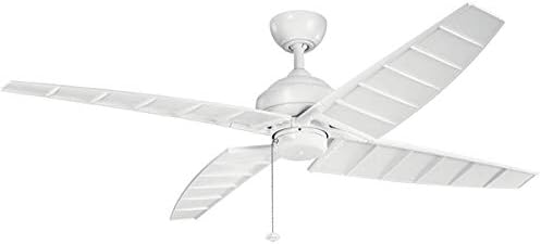 Kichler 300250mwh Surrey 60 Outdoor Ceiling Fan With Pull Chain