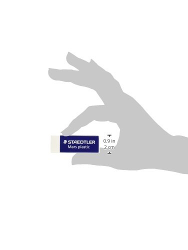 Staedtler Mars Latex-Free Eraser, White, 1 Pack  (STD52650) - //medicalbooks.filipinodoctors.org