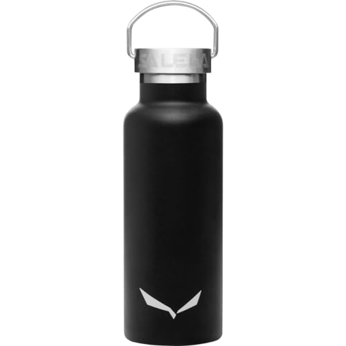 Salewa Valsura Insulated Stainless Steel 0,45L Bottle, Black Out, Unisex
