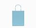 12CT Medium Pastel Assorted Biodegradable, Food Safe Ink & Paper, Premium Quality Paper (Sturdy & Thicker), Kraft Bag with Colored Sturdy Handle (Pastel, 12Ct Medium)