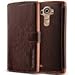 Verus Cell Phone Case for LG G4 2015 - Retail Packaging - Coffee Brown
