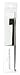 Morihata Binchotan Activated Charcoal Toothbrush, Standard Bristles - Black