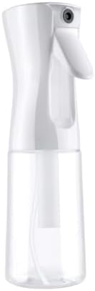 Continuous Spray Bottle for Hair – Ultra-Fine Mist Mister, Refillable