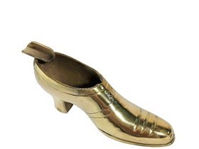 MOZO HUB Brass Vintage Shoe Ashtray 2