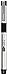 Zebra R-301 Stainless Steel Rollerball Pen, Fine Point, 0.7mm, Black Ink, 2-Count