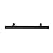 Amazon Basics Euro Bar Cabinet Handle (1/2-inch Diameter), 6.38-inch Length (4-inch Hole Center), Flat Black, 10-Pack