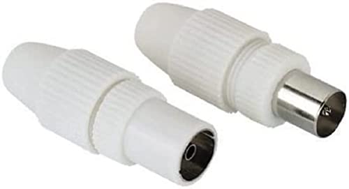 Hama - Antenna macho Plug/macho Jack, Coaxial, Clamp Type
