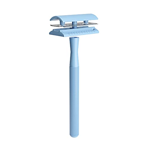 Double Edge Safety Razor for Women, Safety Razor with 10 Blades, Women