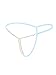 FasiCat Womens Lace Panties Thongs G-Strings sexy Pearls Stretchy Tangas for Women Blue