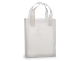 Frosted Plastic Gift Bags with Handle 8