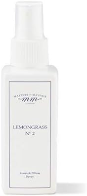Luxury Room & Pillow Slumber Spray for Sleep, Relaxation & Insomnia (Large 120ml) by Masters of Mayfair (120 ml, Lemongrass)