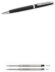 Amazon ウォーターマン ボールペン 油性 メトロポリタン エッセンシャル マットブラックct S 正規輸入品 ウォーターマン ボールペン 油性 替芯 M 中字 3本セット ブラック 文房具 オフィス用品 文房具 オフィス用品