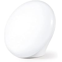 LASTAR Light Therapy Lamp, 10,000 Lux UV Free Sunlight Lamp with Touch Control 3 Brightness Adjustment Level Sun Lamp (White)