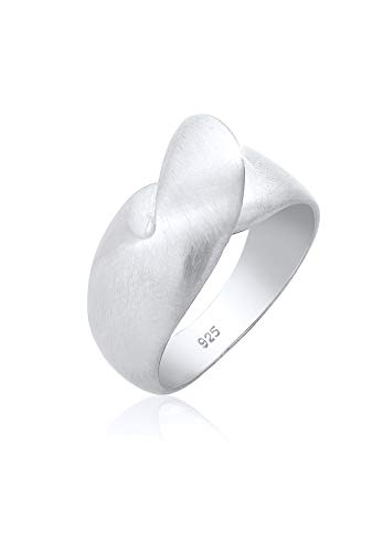 Elli Ring Damen Knoten Design Trend aus 925 Sterling Silber