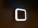 【4 Pack】Elecrainbow 0.5W Plug in LED Sensor Night Light, Automatic Dusk to Dawn Sensor, White