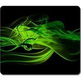 Large Mousepad 14167 Green Smoke Abstract Art Natural Eco Rubber Mousepad Design High Quality Durable Mouse Mat Computer Accessories Big Gaming Mouse Pad