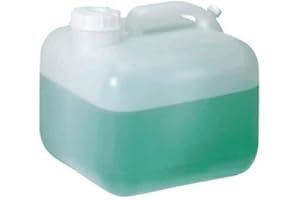 COLE-PARMER ESSENTIALS Cole-Parmer Economical Square HDPE Carboy w/Handle, 10 L (2.5 Gal)