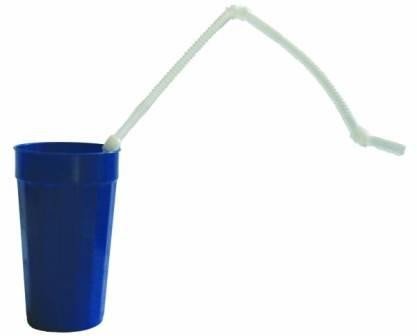 Extra Long Flexible Drinking Straws :: 28 inch