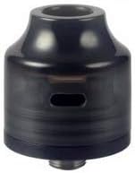 OUMIER WASP Nano RDA Atomizer Adjustable Airflow Bottom Pin for Squonk Style MOD No Nicotine, No E Liquid (Transparent Black)