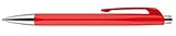 Caran d'Ache 888 Infinite Ballpoint Pen, Scarlet Resin Hexagonal Barrel (888.570)