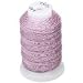 Simply Silk Beading Thick Thread Cord Size FFF (0.016 Inch 0.42mm) Spool 92 Yards Compatible with Kumihimo Super Lon (Lilac)