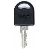 File Cabinet, Desk or Cubicle Replacement Key for IKEA 001
