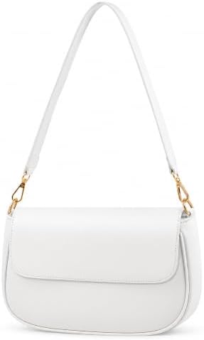 Amazon.com: Lyra Twist Lock Shoulder Bag | Vegan Leather Handbag